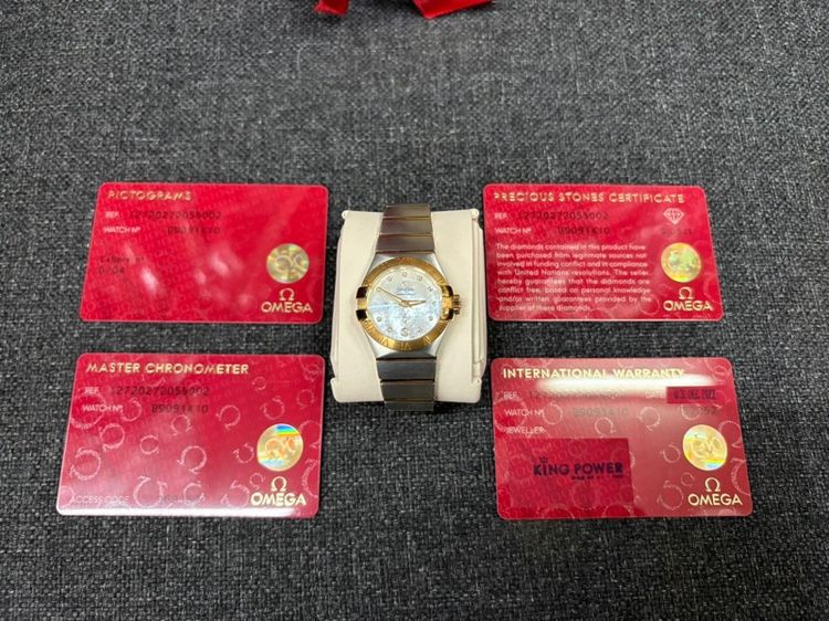 Omega Constellation ครบกล่อง ของใหม่ รูปที่ 8