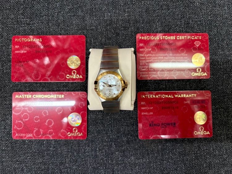 Omega Constellation ครบกล่อง ของใหม่ รูปที่ 9