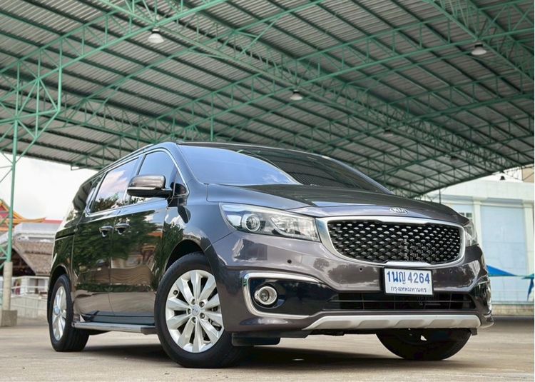 Kia Grand Carnival 2016 2.2 EX Utility-car ดีเซล เกียร์อัตโนมัติ น้ำตาล