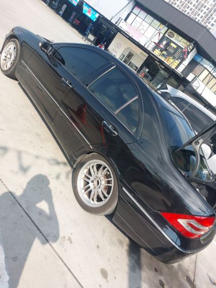 Mercedes-Benz C-Class 2002 C180 Sedan เบนซิน เกียร์อัตโนมัติ ดำ รูปที่ 2