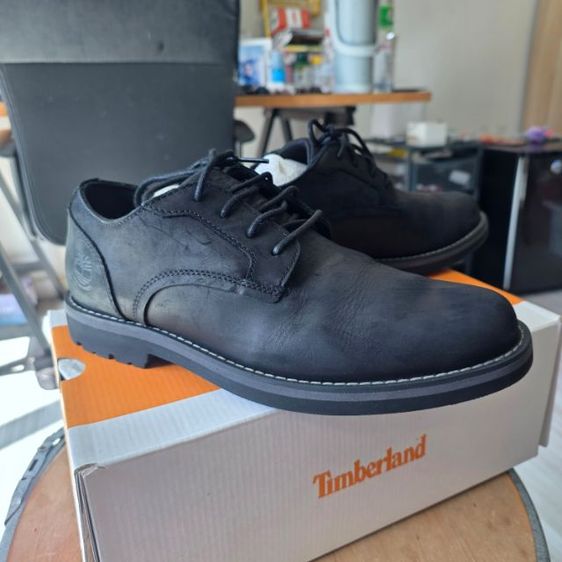 Timberland crestfield waterproof หนังกลับสีดำ สภาพ 100 รูปที่ 6