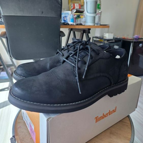 Timberland crestfield waterproof หนังกลับสีดำ สภาพ 100 รูปที่ 12