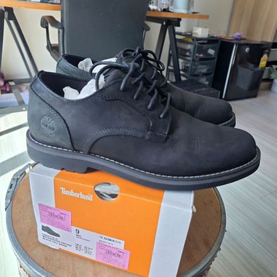 Timberland crestfield waterproof หนังกลับสีดำ สภาพ 100 รูปที่ 3