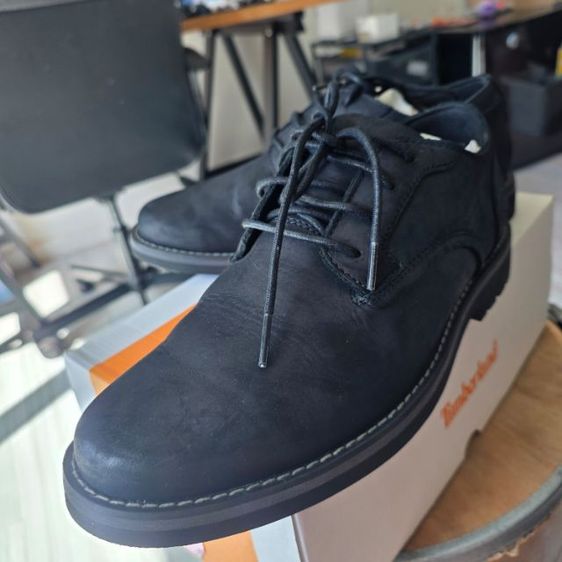 Timberland crestfield waterproof หนังกลับสีดำ สภาพ 100 รูปที่ 2