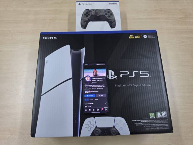 PS5 Digital Edition พร้อมจอย ซื้อมาไม่เคยใช้งาน ประกันถึง 14พ.ย26 15900 รูปที่ 4