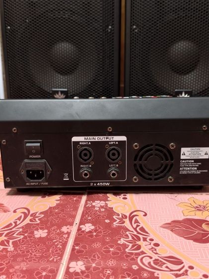 ลำโพงกลางแจ้งพร้อม power mixer รูปที่ 4