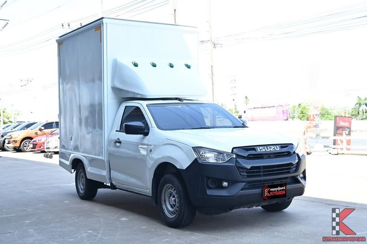 รถ Isuzu D-MAX 1.9 B สี ขาว