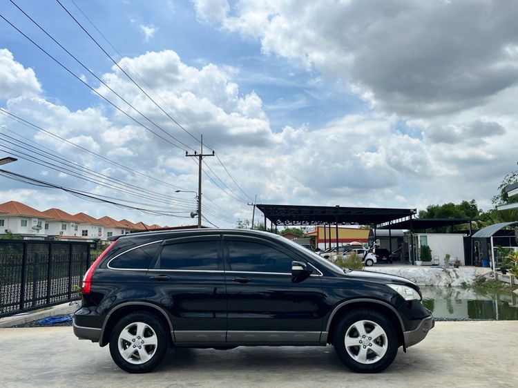 Honda CR-V 2008 2.0 E 4WD Utility-car เบนซิน ไม่ติดแก๊ส เกียร์อัตโนมัติ ดำ รูปที่ 4
