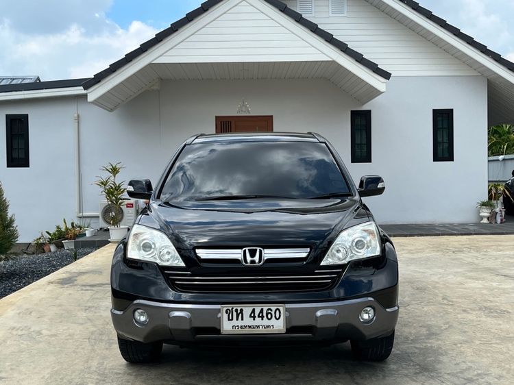 Honda CR-V 2008 2.0 E 4WD Utility-car เบนซิน ไม่ติดแก๊ส เกียร์อัตโนมัติ ดำ รูปที่ 2
