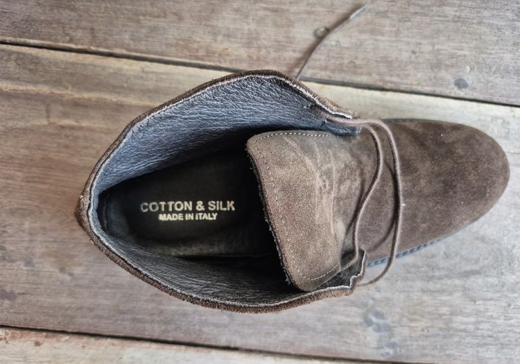รองเท้าหนังกลับทรงเชคโก MADE IN ITALY รูปที่ 4