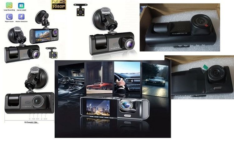 กล้องรถยนต์ HD DV RV กล้องหน้า-ใน-หลัง สินค้าใหม่ รูปที่ 2