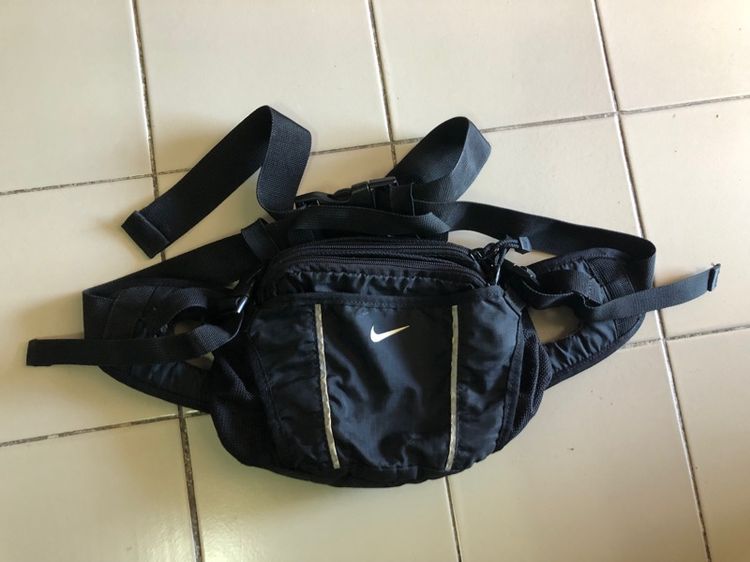 ดำ Nike กระเป๋าคาดเอวและอก ไนกี้