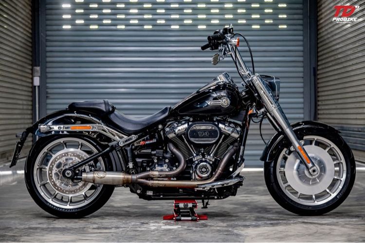 Harley Davidson Fat Boy ขายHD Fatboy114 ปี2024 วิ่งน้อย ของแต่ง