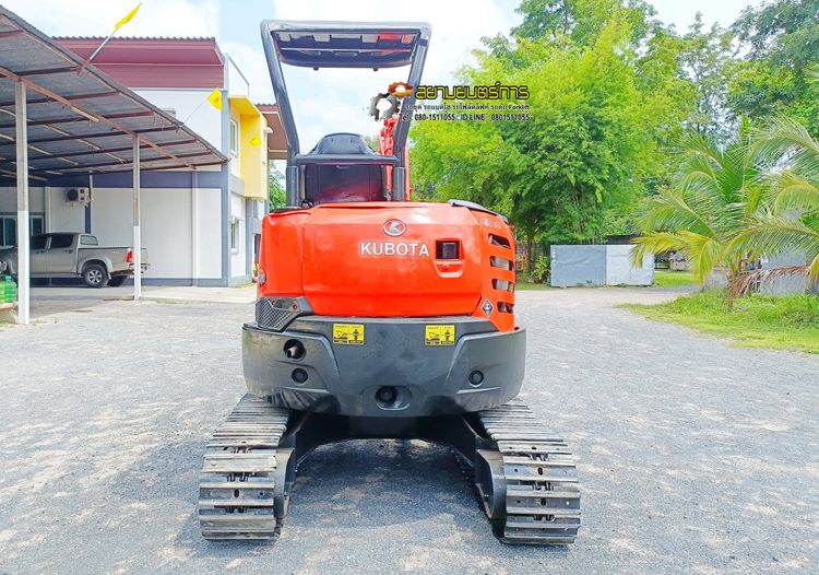 รถขุด แบคโฮ  Kubota U30-6  ขนาด 3 ตัน   คอนโทรลน้ำมัน ปั๊มนิ้ว แทรคเหล็ก มีไลน์ไปป์ปิ้ง รูปที่ 4