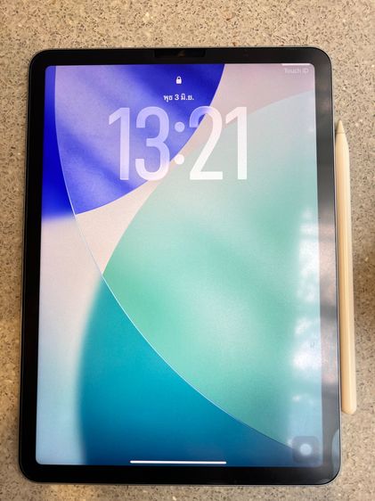 256 GB iPad Air 4 Wi-Fi 256GB สีฟ้า + Apple Pencil 