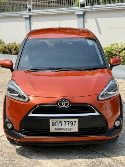 Toyota Sienta 2019 1.5 V Utility-car เบนซิน ไม่ติดแก๊ส เกียร์อัตโนมัติ ส้ม รูปที่ 4