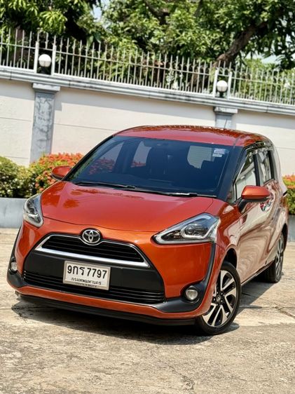 Toyota Sienta 2019 1.5 V Utility-car เบนซิน ไม่ติดแก๊ส เกียร์อัตโนมัติ ส้ม รูปที่ 2