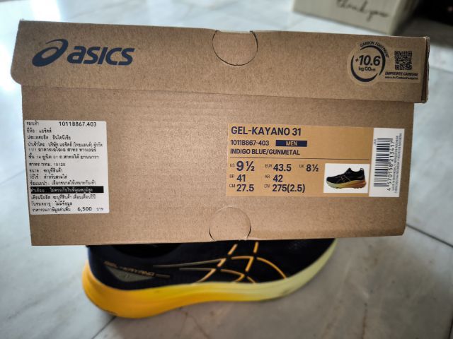 ASICs Gel Kayano31 ใหม่ size 43 รูปที่ 9