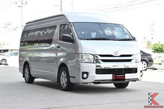 Toyota Hiace 3.0 Commuter ปี 2019 รถตู้ดีเซล 12 ที่นั่ง มือเดียวออกห้าง ไมล์น้อยมาก 30,000 กม. เครื่อง 3.0 D4D ดีเซล (รหัสสินค้า HH0E)