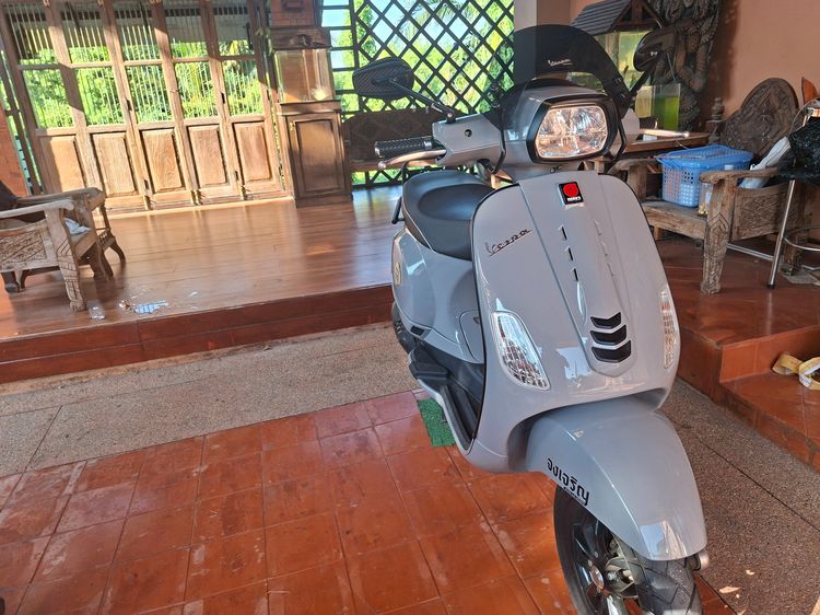 ขายเวสป้า s125 ปี 2025 สีเทาแลมโบสวยๆ รูปที่ 2