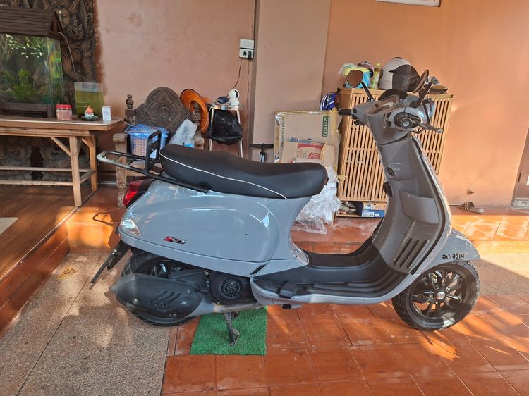 ขายเวสป้า s125 ปี 2025 สีเทาแลมโบสวยๆ รูปที่ 3