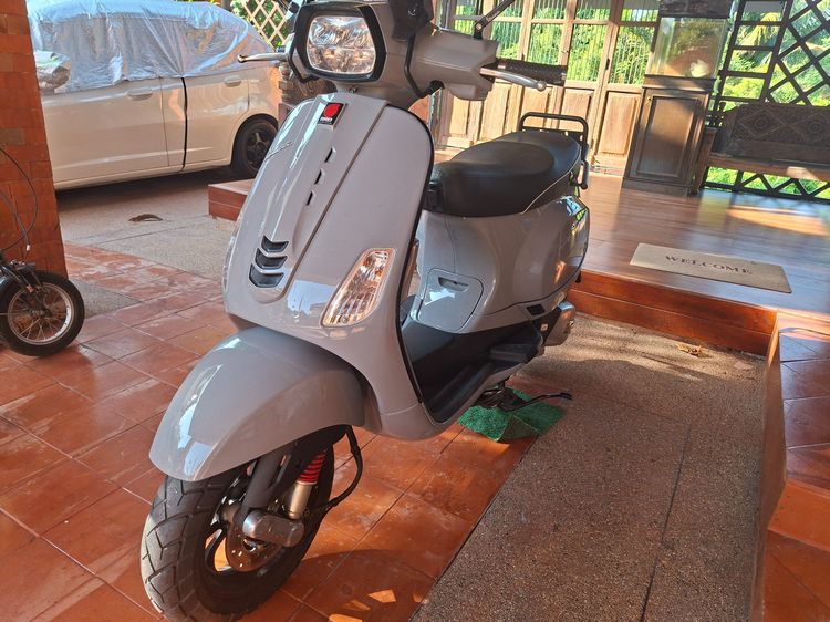 ขายเวสป้า s125 ปี 2025 สีเทาแลมโบสวยๆ