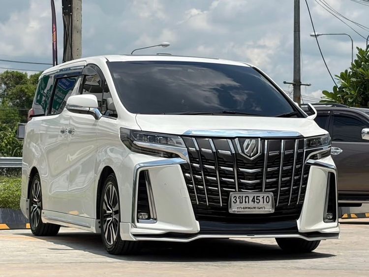 รถ Toyota Alphard 2.5 S C-Package สี ขาว