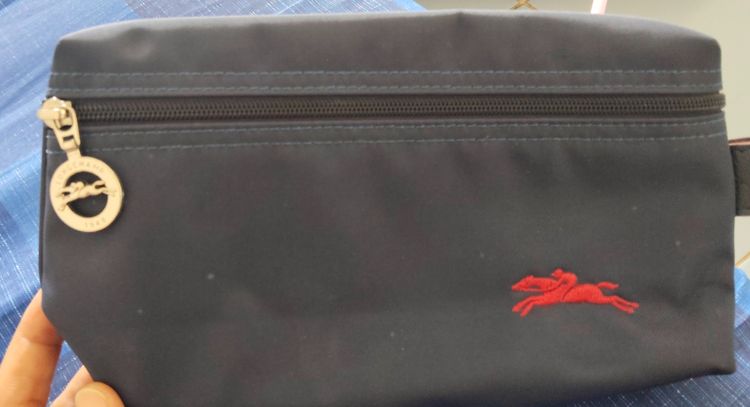 อื่นๆ ไม่ระบุ น้ำเงิน Longchamp Club Pouch กระเป๋าใบเล็กสำหรับใส่ของจุกจิกองของจุกจิก