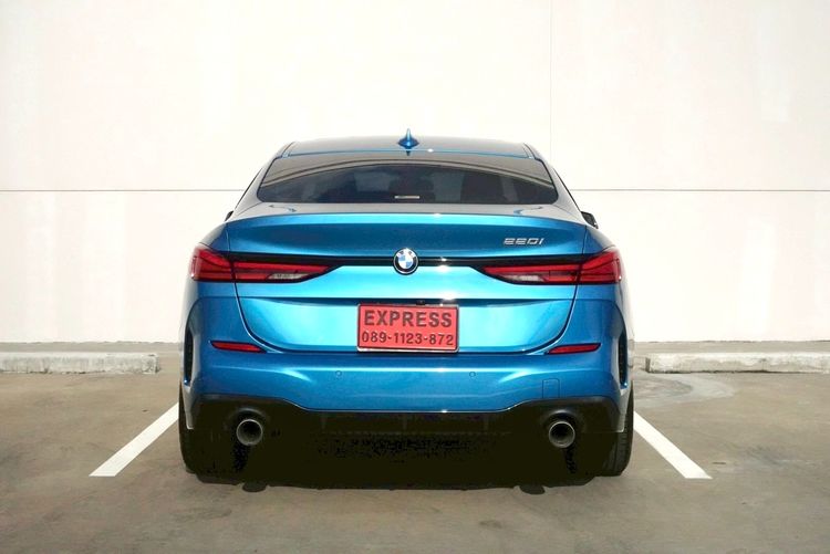 BMW Series 2 2021 220i Sedan เบนซิน ไม่ติดแก๊ส เกียร์อัตโนมัติ ฟ้า รูปที่ 3