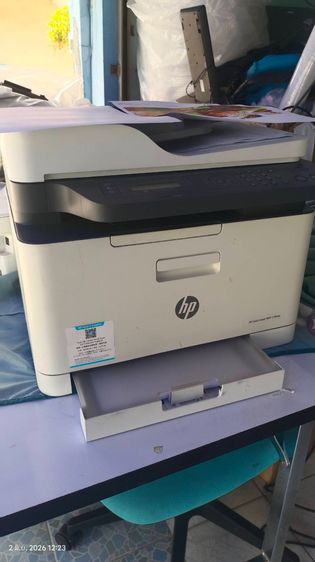 Printer HP Color Laser MFP 179fnw  Wifi มือถือได้ มือสอง อุปกรณ์ ครบพร้อมใช้งาน