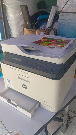 Printer HP Color Laser MFP 179fnw  Wifi มือถือได้ มือสอง อุปกรณ์ ครบพร้อมใช้งาน รูปที่ 2