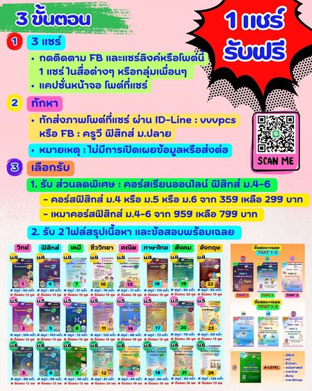 คอร์สพิเศษ “ฟิสิกส์เน้นๆ 197 ชั่วโมง” รูปที่ 2