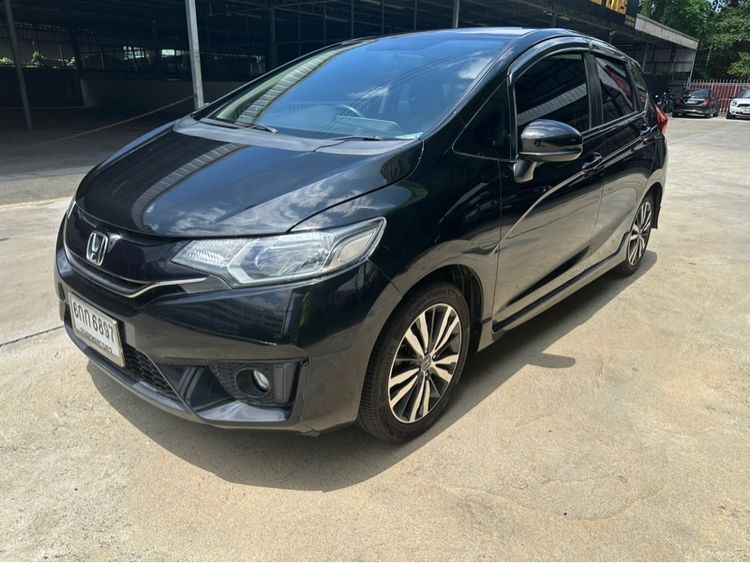 Honda Jazz 2017 1.5 SV i-VTEC Sedan เบนซิน ไม่ติดแก๊ส เกียร์อัตโนมัติ ดำ รูปที่ 4