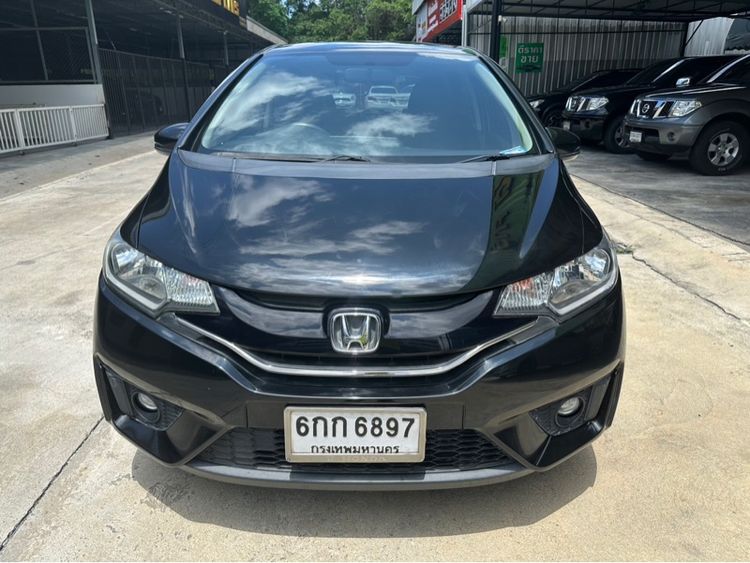 Honda Jazz 2017 1.5 SV i-VTEC Sedan เบนซิน ไม่ติดแก๊ส เกียร์อัตโนมัติ ดำ รูปที่ 2