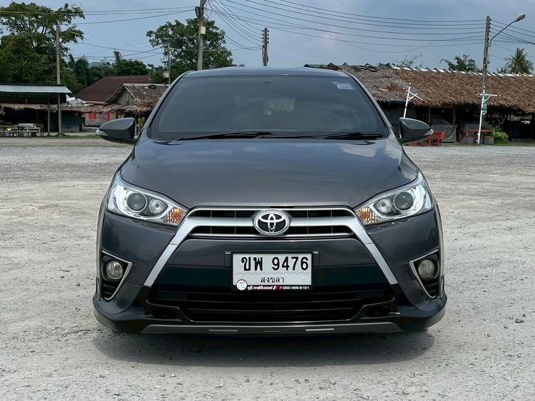 Toyota Yaris 2017 1.2 G Sedan เบนซิน ไม่ติดแก๊ส เกียร์อัตโนมัติ เทา รูปที่ 3