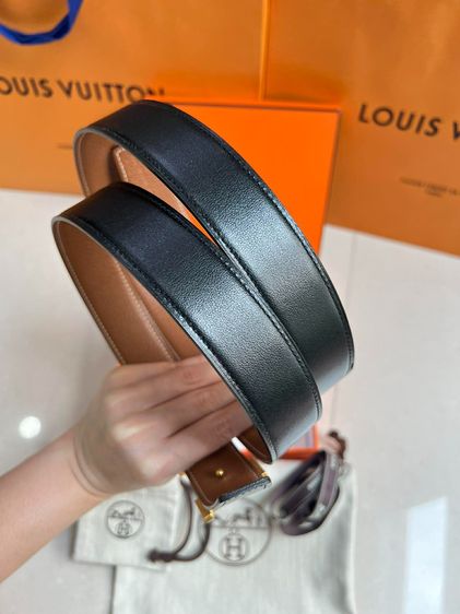 เข็มขัดHermes size 115 stamp w Y24 รูปที่ 4