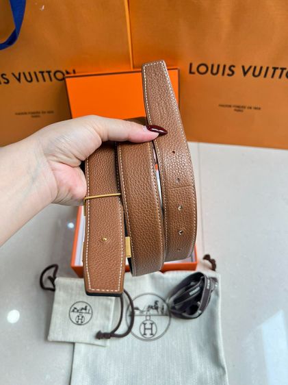 เข็มขัดHermes size 115 stamp w Y24 รูปที่ 8