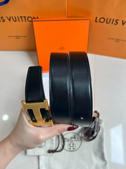 เข็มขัดHermes size 115 stamp w Y24 รูปที่ 9