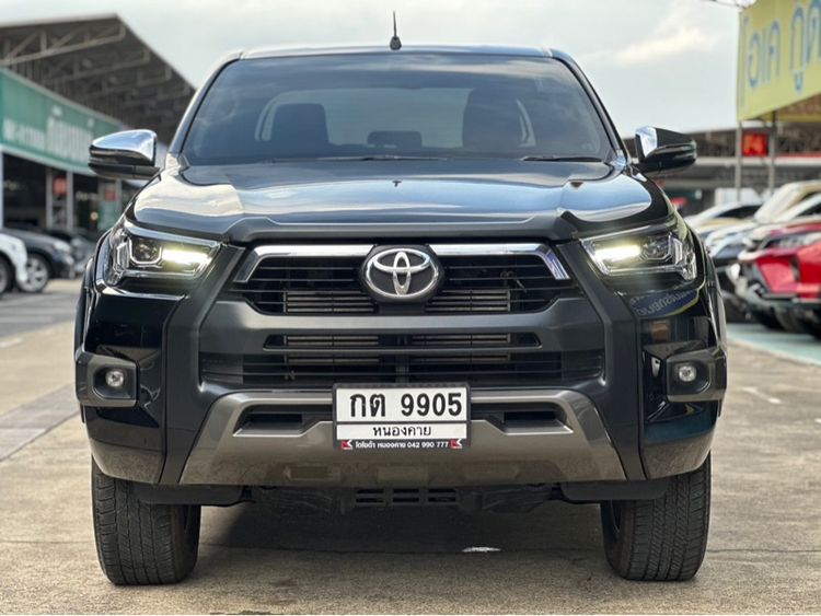 รถ Toyota Hilux Revo 2.4 Prerunner Mid สี ดำ