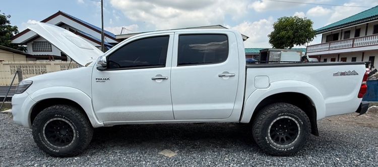Toyota Hilux Vigo Champ 2014 Double Cab 2.5 G VNT Pickup ดีเซล เกียร์ธรรมดา ขาว รูปที่ 3