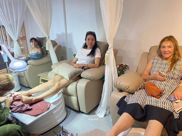 ตกแต่งครบ เซ้งร้านทำเล็บหัวหิน51 Valentine Nalis and Spa 450,000  รูปที่ 3