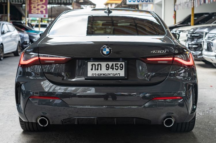 BMW Series 4 2021 430i Sedan เบนซิน ไม่ติดแก๊ส เกียร์อัตโนมัติ เทา รูปที่ 4