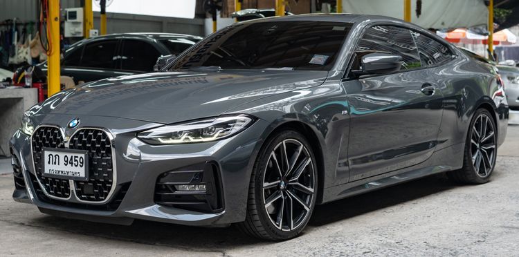 BMW Series 4 2021 430i Sedan เบนซิน ไม่ติดแก๊ส เกียร์อัตโนมัติ เทา รูปที่ 2
