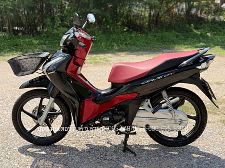 Honda WAVE 125i ล้อแม็กซ์ สตาร์ทมือ ปี67(2024) สภาพนางฟ้า สวยเดิมทั้งคัน ไมล์แค่ 2 พันโล ฟรีดาวน์ ออกรถ 0 บาท ไม่ค้ำ ผ่อนสบายๆ จร้า