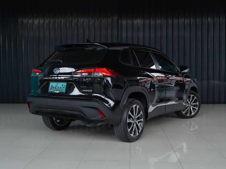 Toyota Corolla Cross 2021 1.8 Hybrid Premium Utility-car ไฮบริด ไม่ติดแก๊ส เกียร์อัตโนมัติ ดำ รูปที่ 4