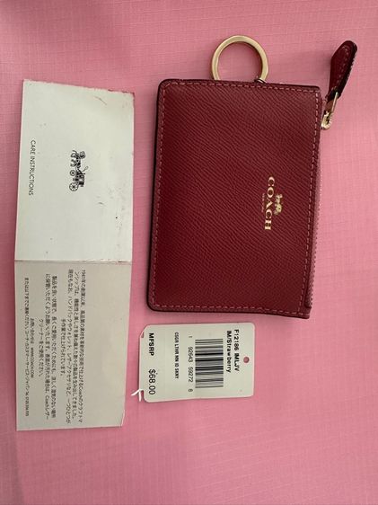 กระเป๋าใส่บัตร coach มือสอง