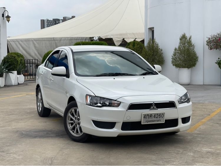 รถ Mitsubishi Lancer Ex 1.8 GLS สี ขาว