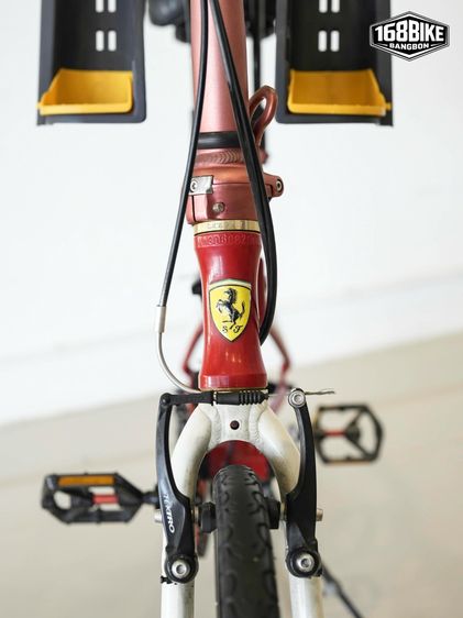 	 🚴‍♂️🔥 Scuderia Ferrari Folding Bike 20" รถพับแต่งพร้อมเบาะเด็ก สวยไม่เหมือนใคร 🚴‍♂️🔥 รูปที่ 12