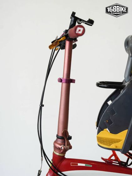 	 🚴‍♂️🔥 Scuderia Ferrari Folding Bike 20" รถพับแต่งพร้อมเบาะเด็ก สวยไม่เหมือนใคร 🚴‍♂️🔥 รูปที่ 8