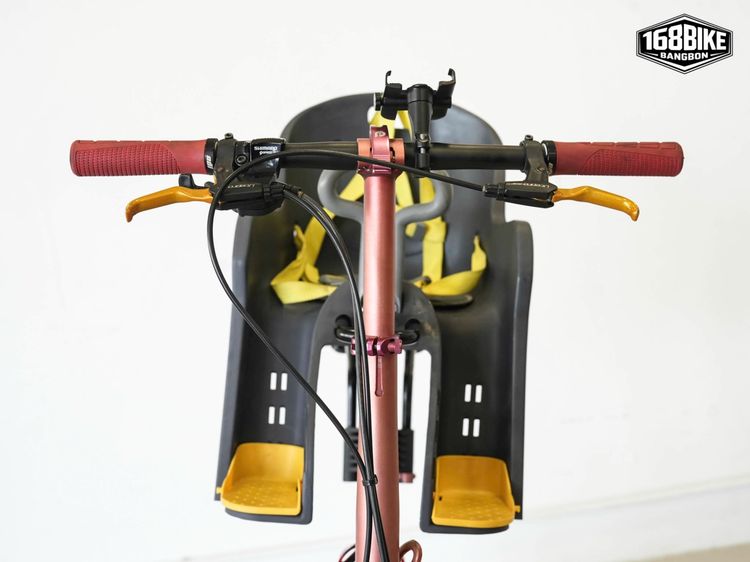 	 🚴‍♂️🔥 Scuderia Ferrari Folding Bike 20" รถพับแต่งพร้อมเบาะเด็ก สวยไม่เหมือนใคร 🚴‍♂️🔥 รูปที่ 11